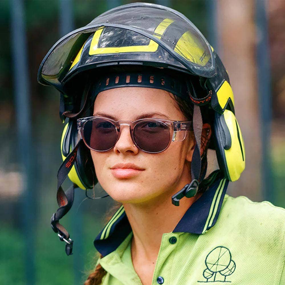 SAFESTYLE Cruisers Graphite Frame Tinted Lens Safety Glasses CRGT100