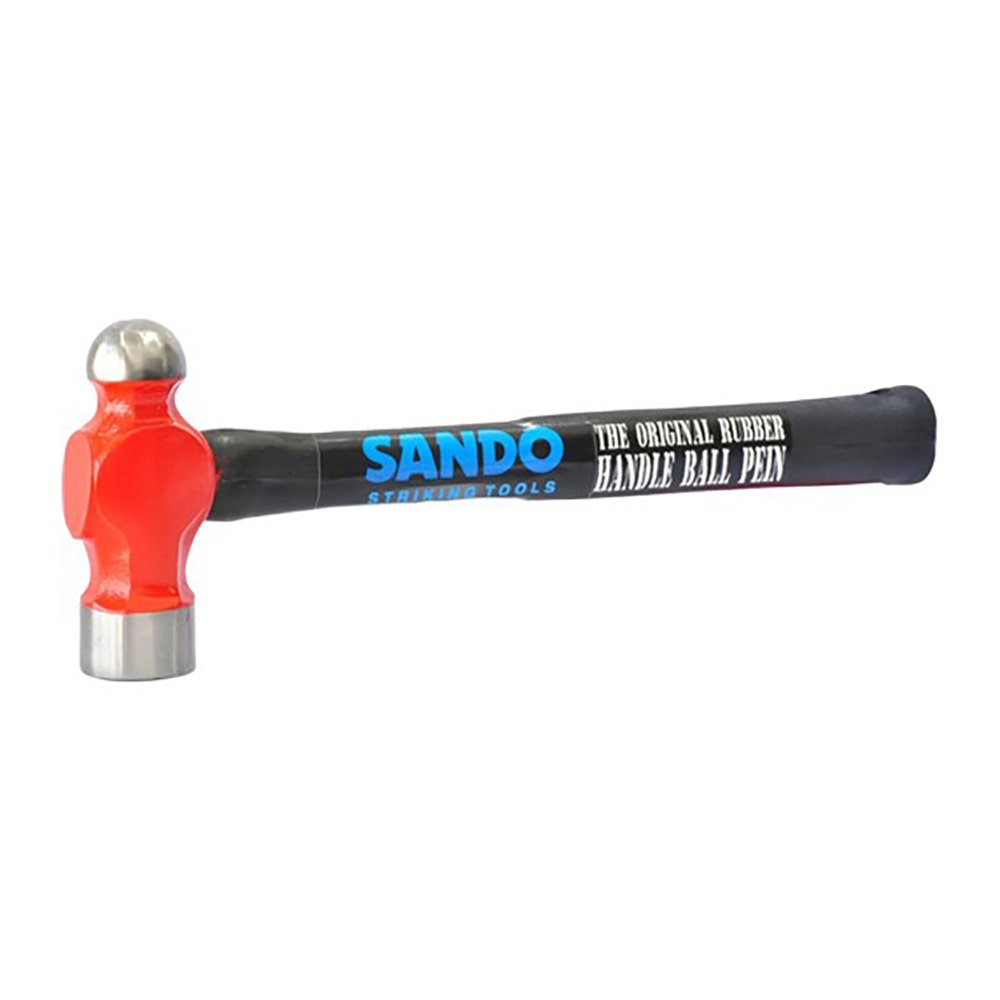 SANDO Hard Face 2lb 0.9kg Ballpein Hammer with 14 Unbreakable Handle SDBP 2-14