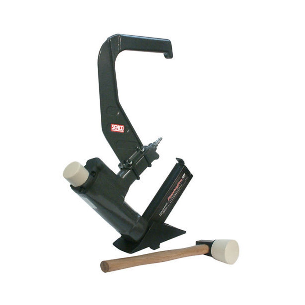SENCO 25-50mm Secret Flooring Air Stapler w. Mallet FLOORPRO1