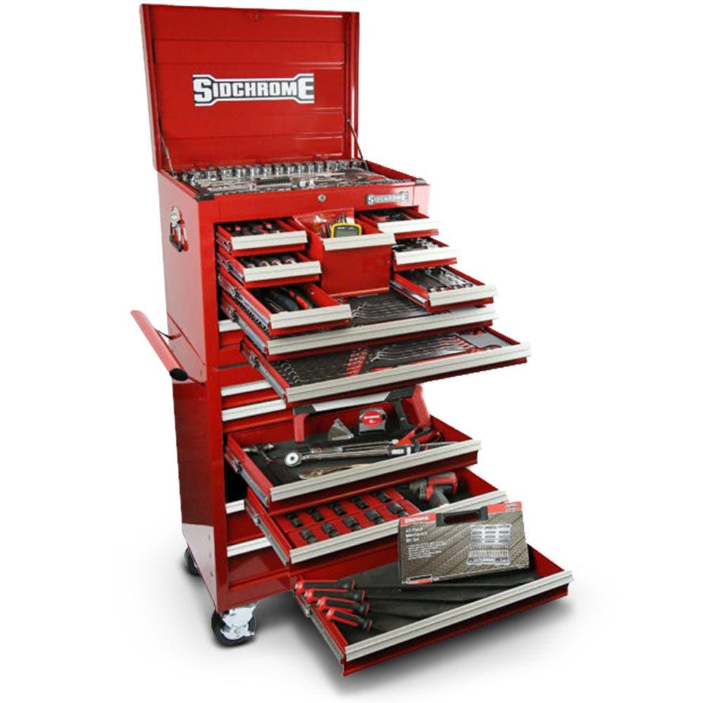 SIDCHROME 334 Piece Metric A F Tool Kit SCMT11405