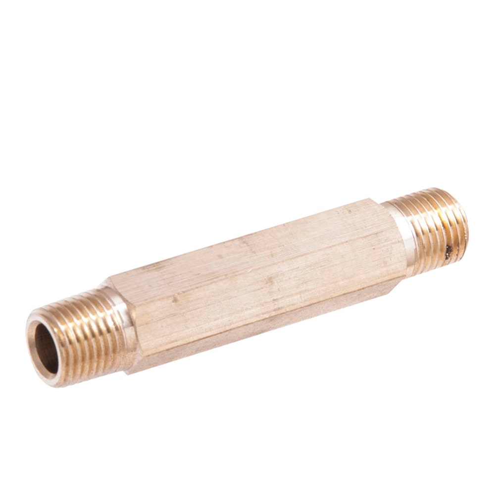 SONSBEEK Brass Nipple Extension 1 4inch 1 4inch BSP Male BL28LHN0448B