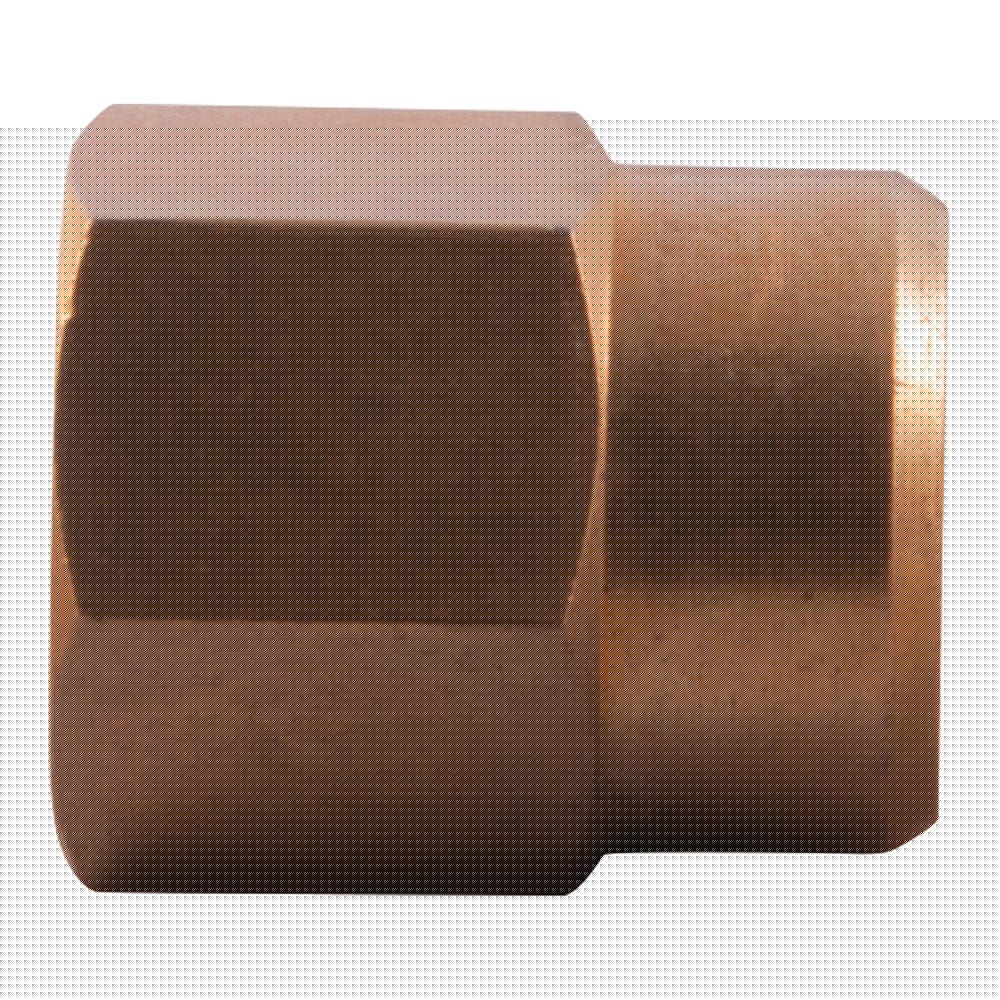 SONSBEEK Hex Reducer 3 8inch - 1 8inch BSP F-F - 2Pk Brass BL29HS0602B