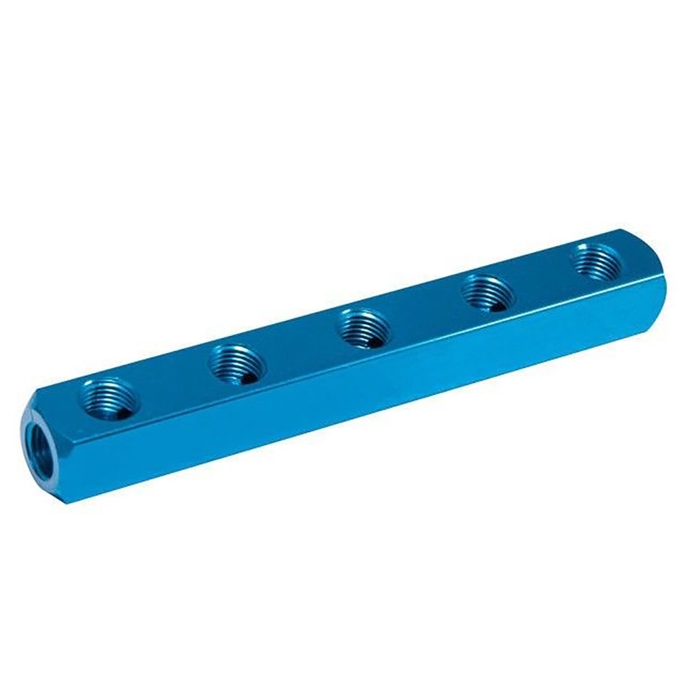 SONSBEEK Manifold 5 Port Straight 1 4inch Brass BSP Male BL10031T32