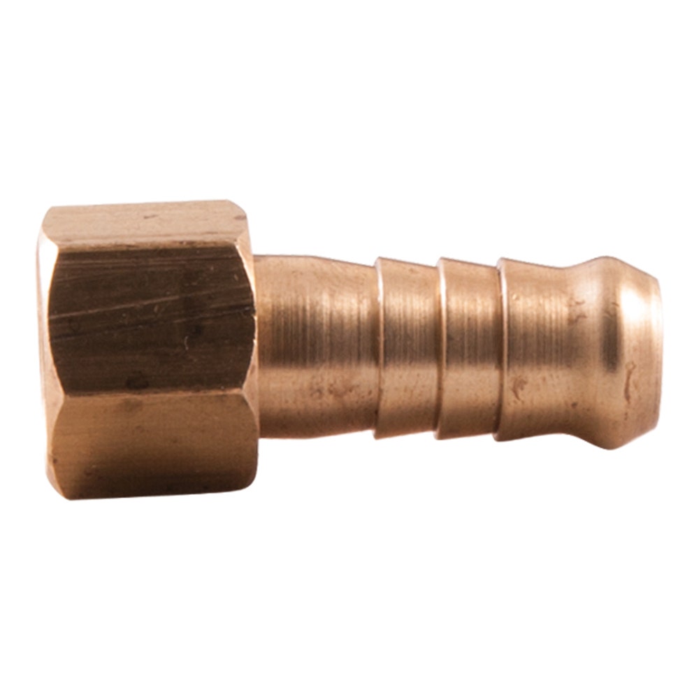 SONSBEEK TAILPIECE 3 8inch BARB 2PK 1 4inch BSP FEMALE, BRASS, SWIVEL