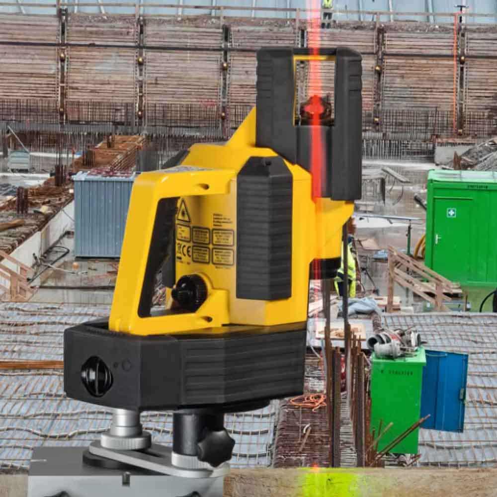 STABILA LA 180 L Multi-line Radio Frequency Controlled Level Laser Red 18044