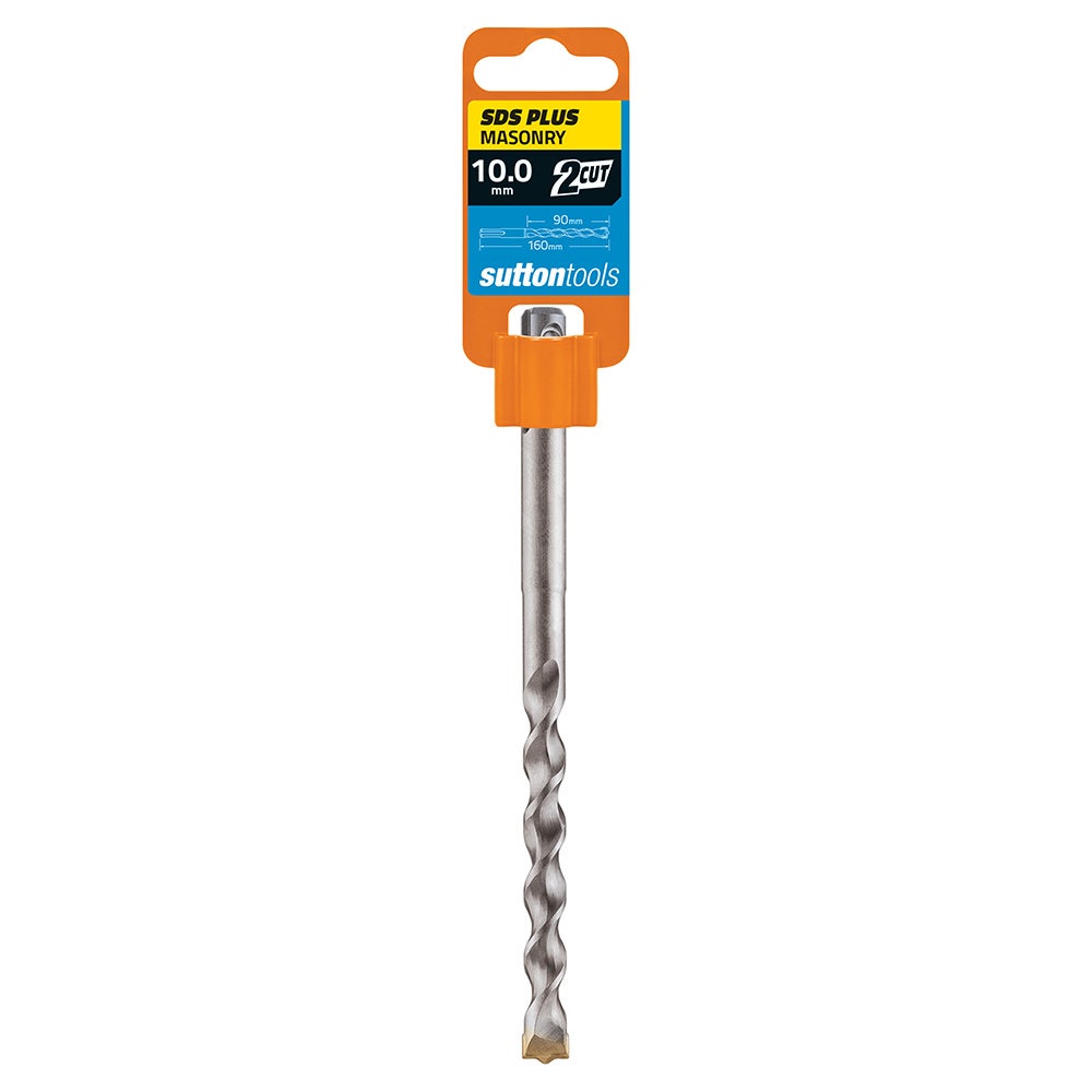 SUTTON 10x160mm 2-Cut SDS Plus TCT Masonry Drill Bit D6131000