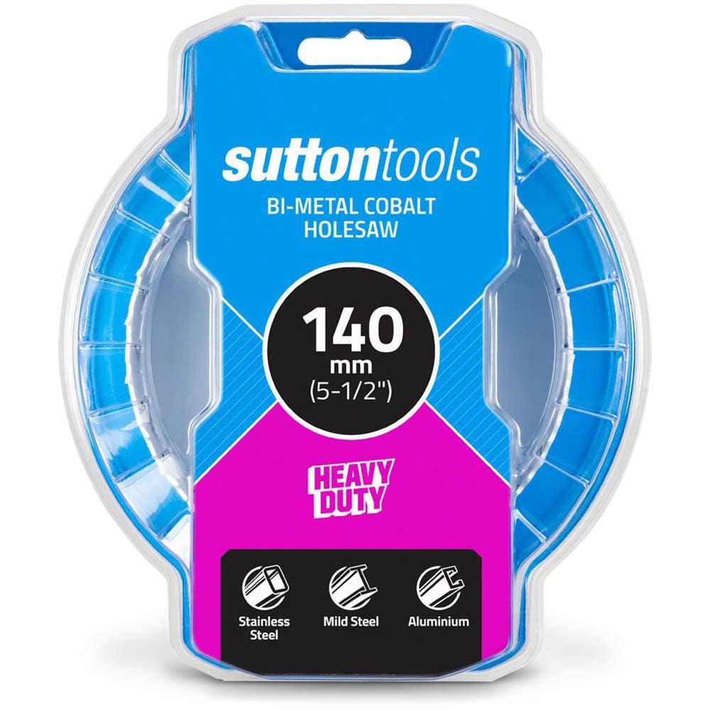 SUTTON 140mm (5.1 2inch) Bi-Metal Cobalt Holesaw