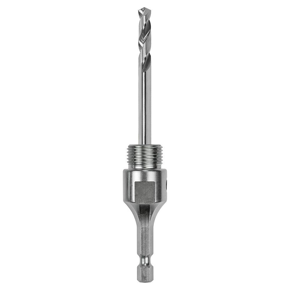 SUTTON 1 4-Hex Shank Holesaw Arbor w. HSS Pilot Bit - Suits 32-60mm Holesaws
