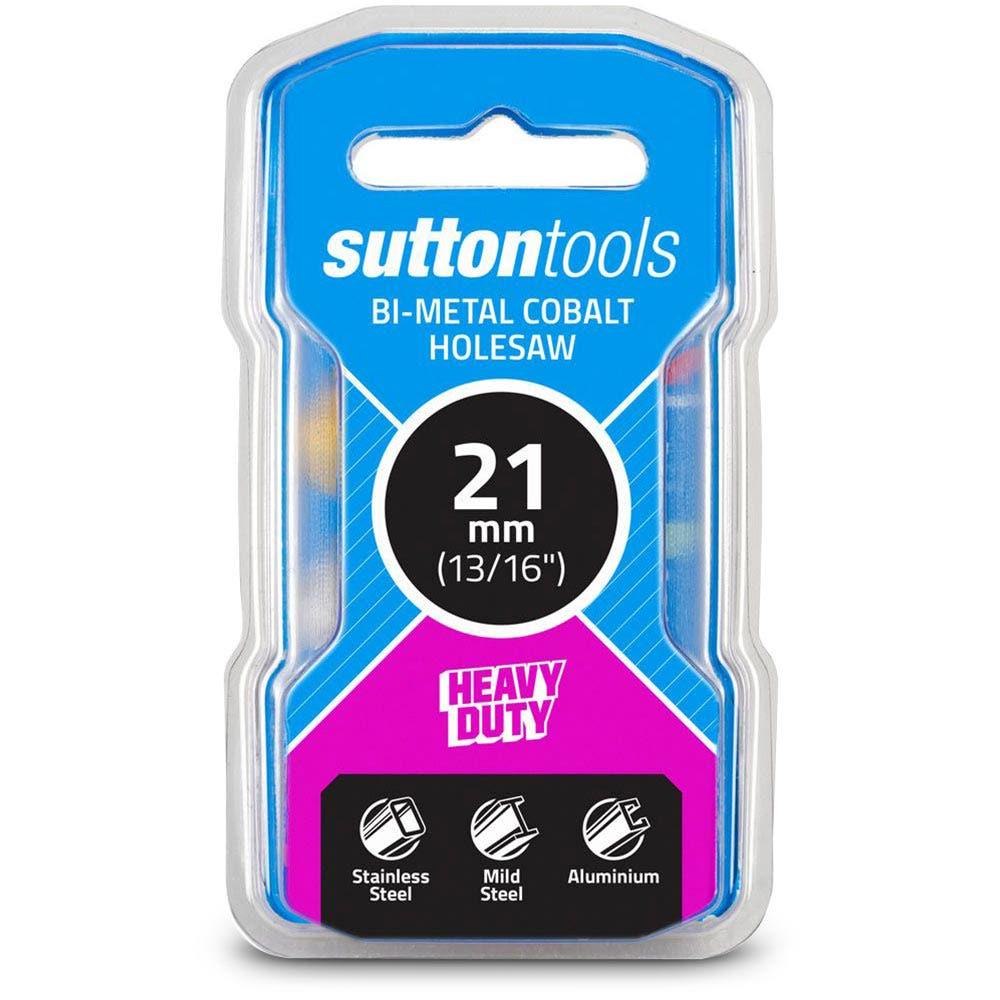 SUTTON 21mm (13 16inch) Bi-Metal Cobalt Holesaw
