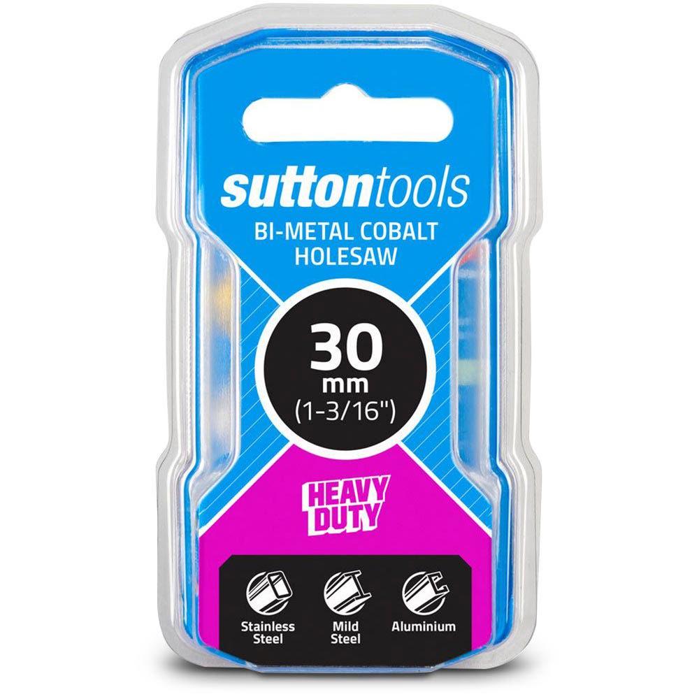 SUTTON 30mm (1.3 16inch) Bi-Metal Cobalt Holesaw
