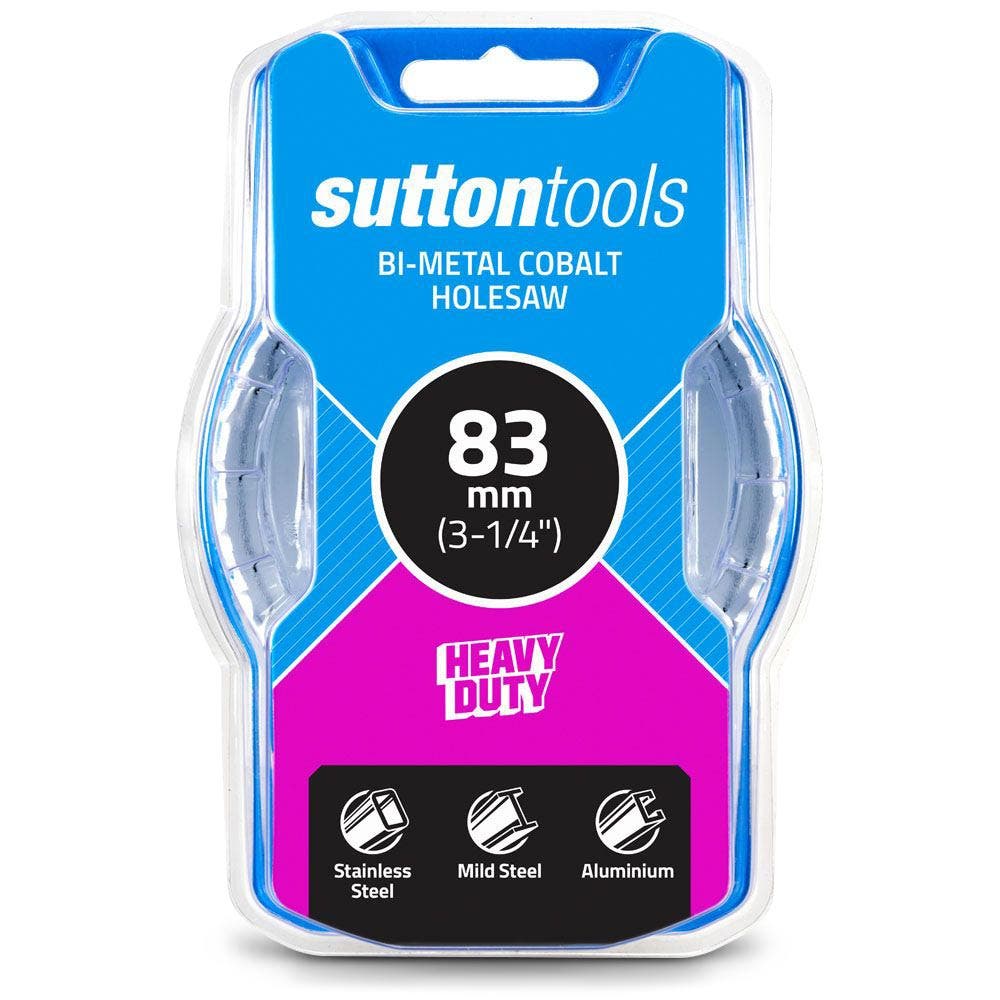 SUTTON 83mm (3.1 4inch) Bi-Metal Cobalt Holesaw