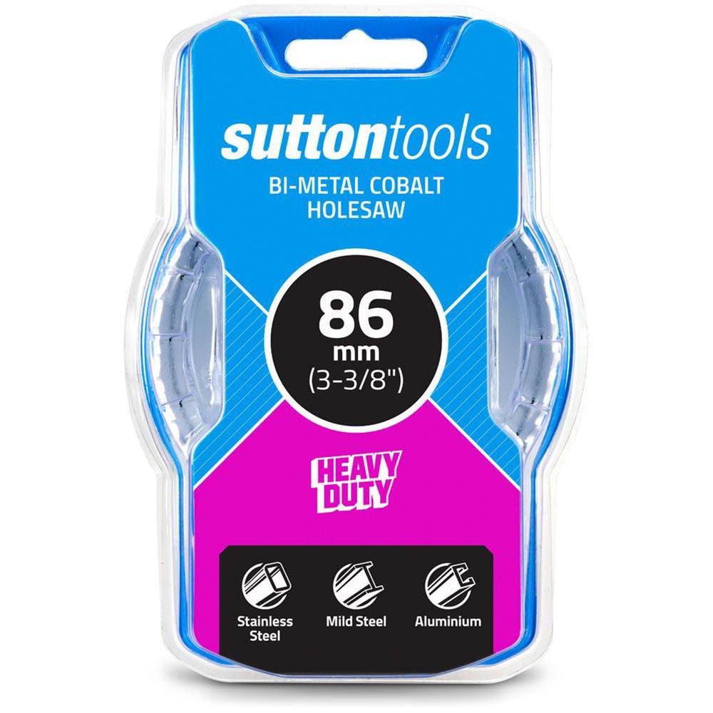 SUTTON 86mm (3.3 8inch) Bi-Metal Cobalt Holesaw