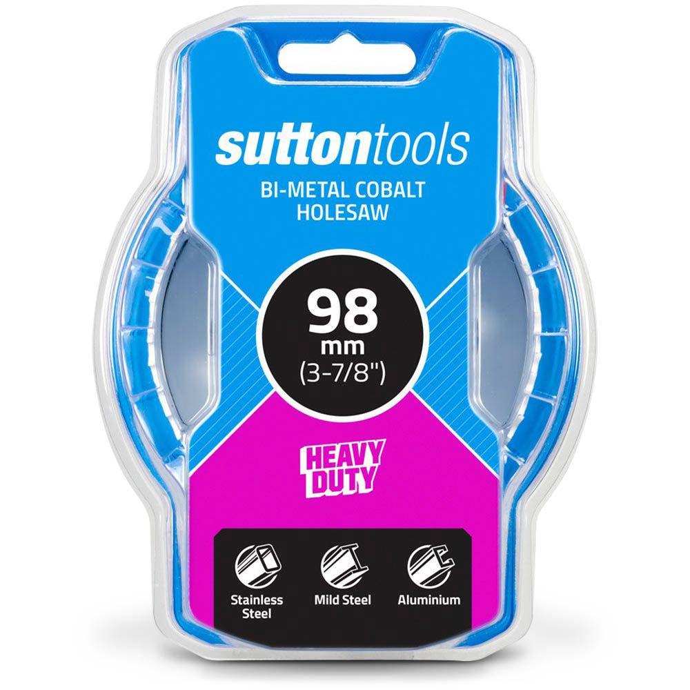 SUTTON 98mm (3.7 8inch) Bi-Metal Cobalt Holesaw