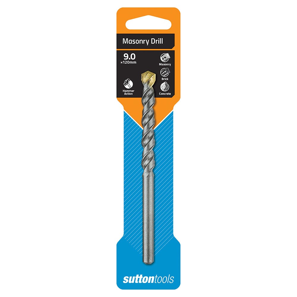SUTTON 9.0x120mm TCT Masonry Drill Bit D6000900