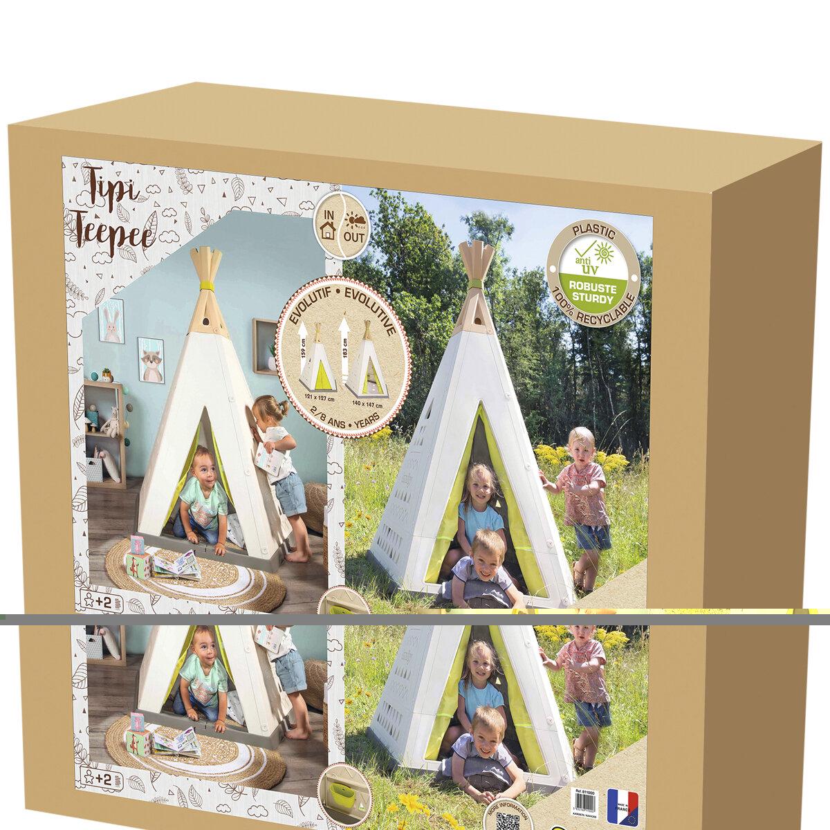 Smoby Indoor/Outdoor Teepee 159 - 183cm