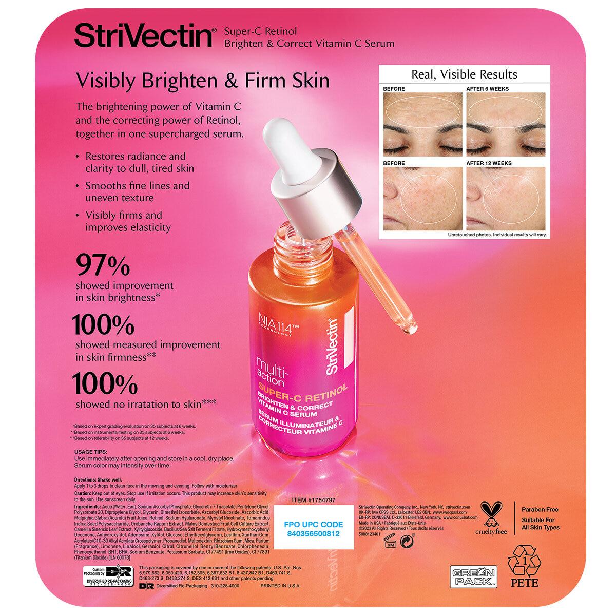 StriVectin Super-C Retinol Brighten And Correct Vitamin C Serum