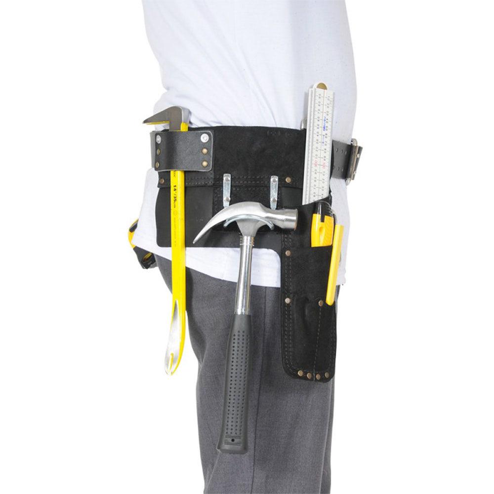 TAURUS Heavy Duty Hipster Split Leg Leather Toolbelt Right-Hand Black TH434R-BK