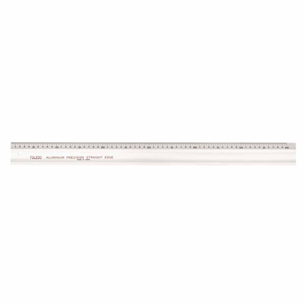 TOLEDO 2000mm Single-Sided Metric Aluminium Straight Edge Rule SE2000