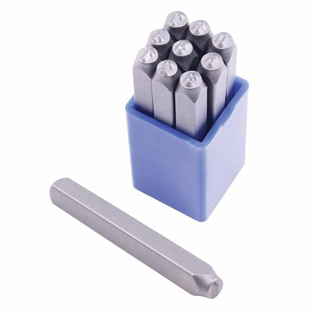 TOLEDO 6mm (1 4 ) Number Punch Set 301617