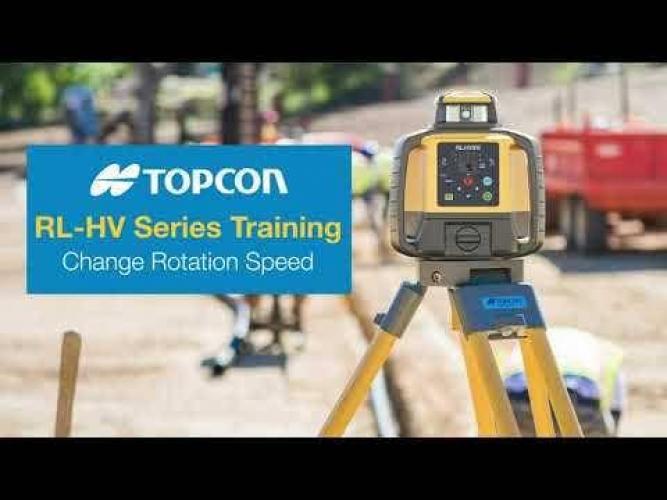 TOPCON HV1S Dial-In-Single Grade Rotary Laser Rechargeable with Premium LS100D Receiver 1051612-09