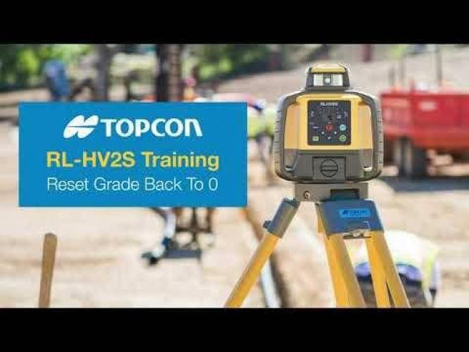 TOPCON HV2S Dial-In-Dual Grade Rotary Laser Rechargeable with Premium LS100D Receiver 1051612-02