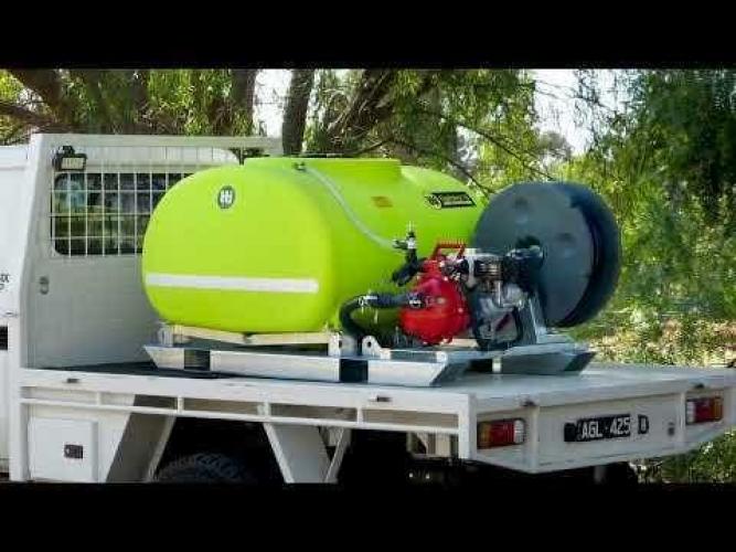 TRANS TANK INTERNATIONAL 1500L FireAttack Deluxe Slip-On Skid Fire Fighting Unit I-06050