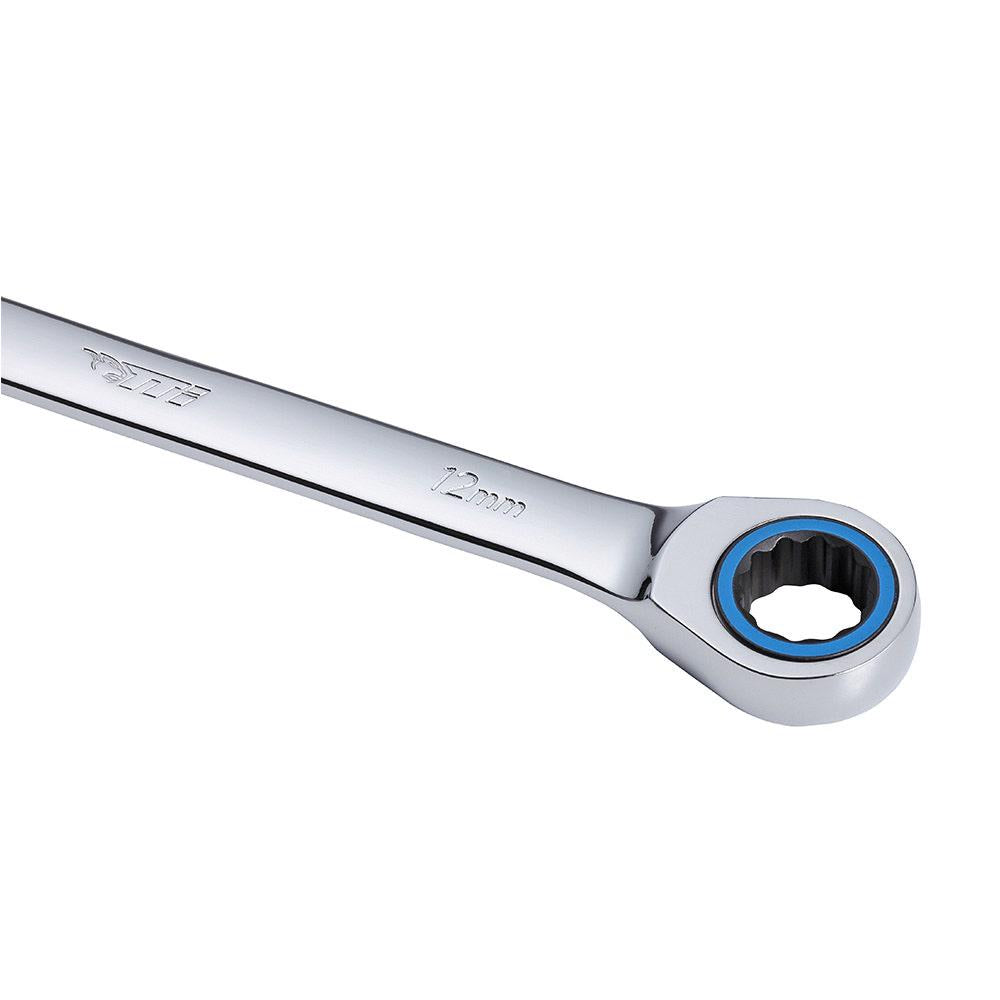 TTI 12mm 72T Metric Ratcheting Ring and Open End Spanner TRTM12