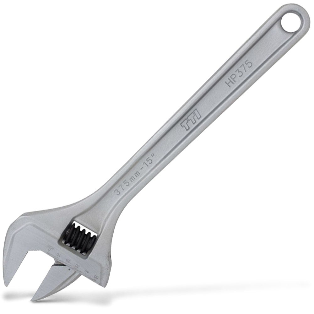 TTI 200mm High Grade Chrome Vanadium Adjustable Wrench HP200