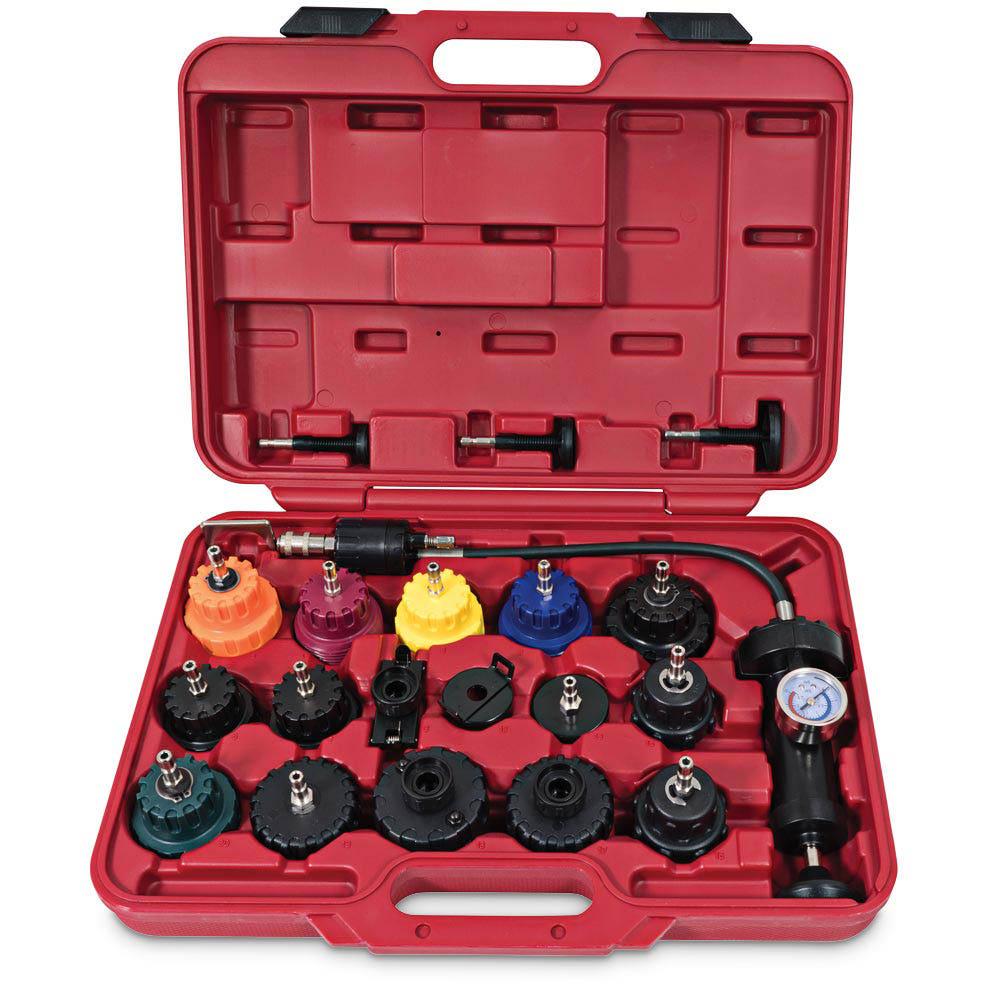 TTI 21 Piece Radiator Pressure and Cooling System Test Set TTIAUTOT029