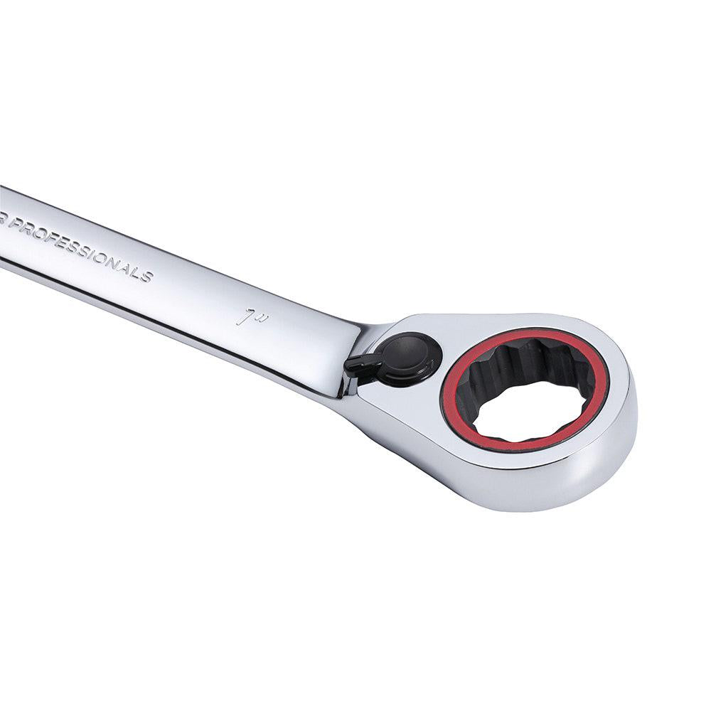 TTI 7 16inch 72T AF Reversible Ratcheting Ring Open-End Spanner TRVA11