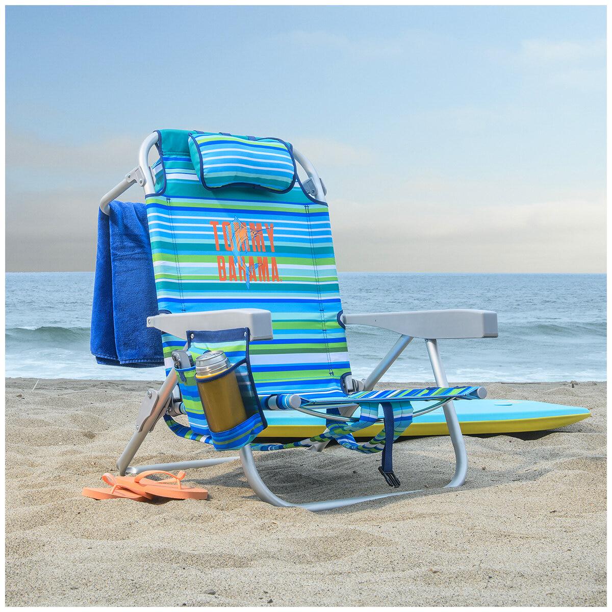 Tommy Bahama Beach Chair Blue Stripe