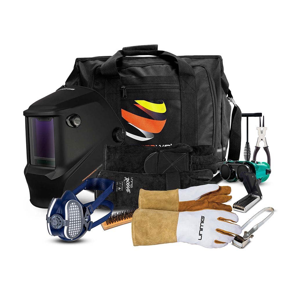 UNIMIG Apprentice Kit - Professional Series Black and Respirator AK11017