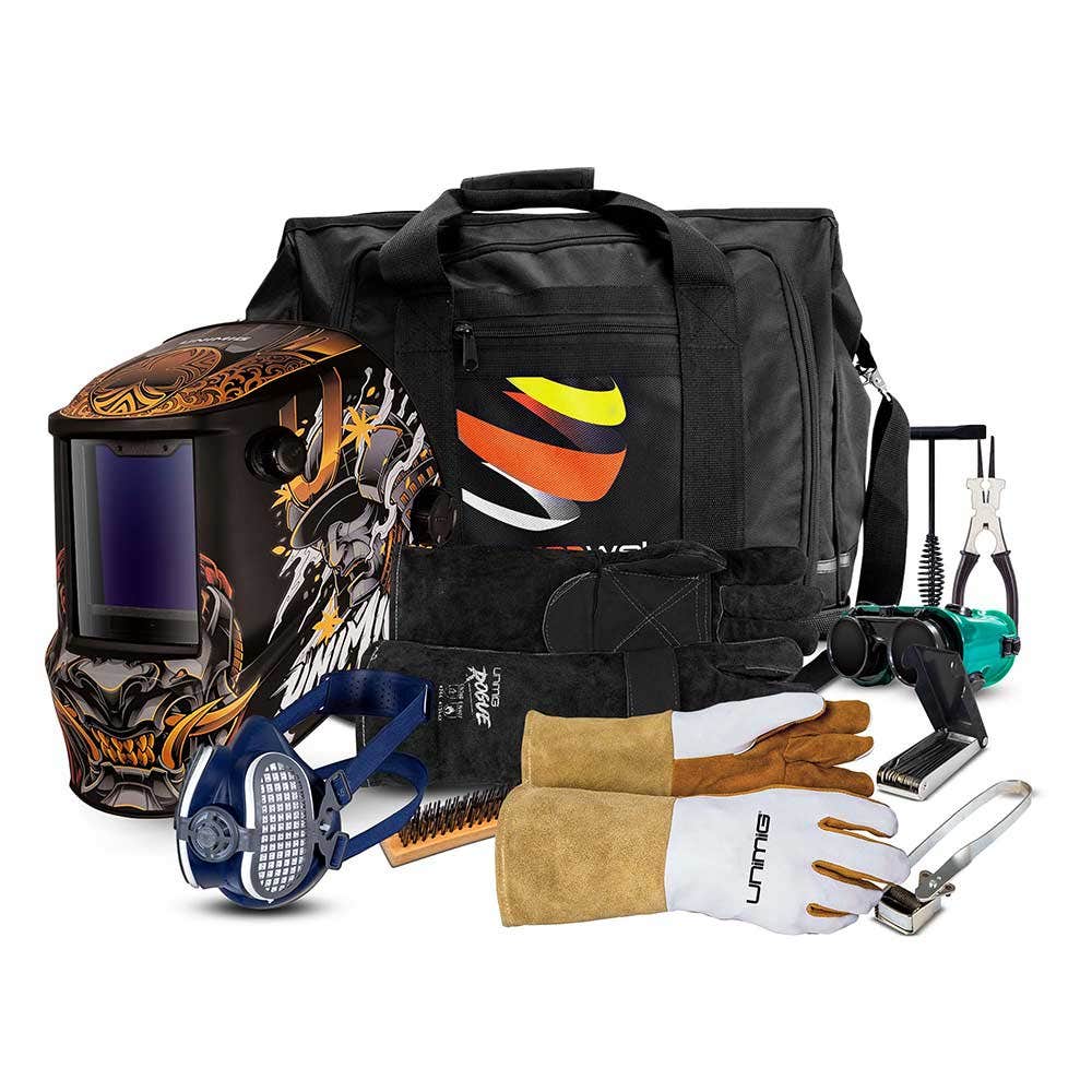 UNIMIG Apprentice Kit - Professional Series Samurai and Respirator AK11021