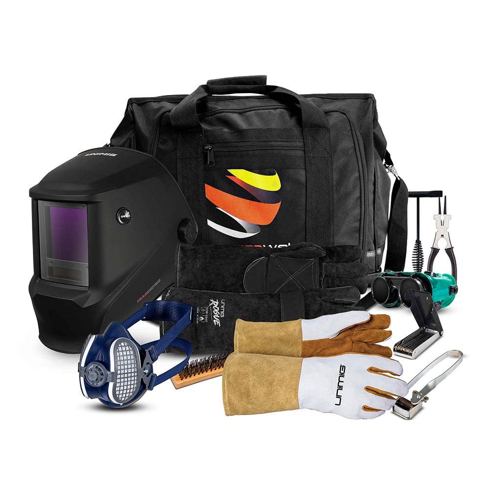 UNIMIG Apprentice Kit - Trade Series Black and Respirator AK11011