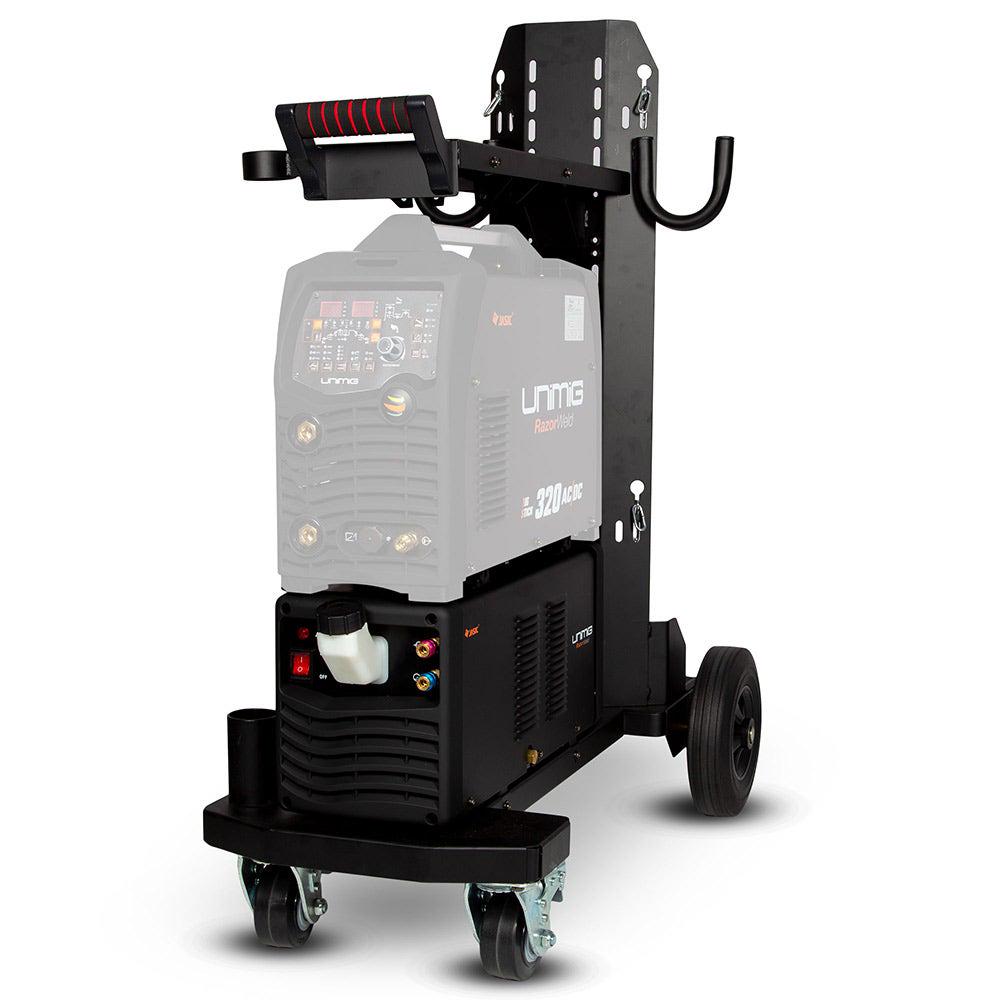 UNIMIG RAZOR 320 AC DC TIG Welder Water Cooler JRTIG320TROLLEY
