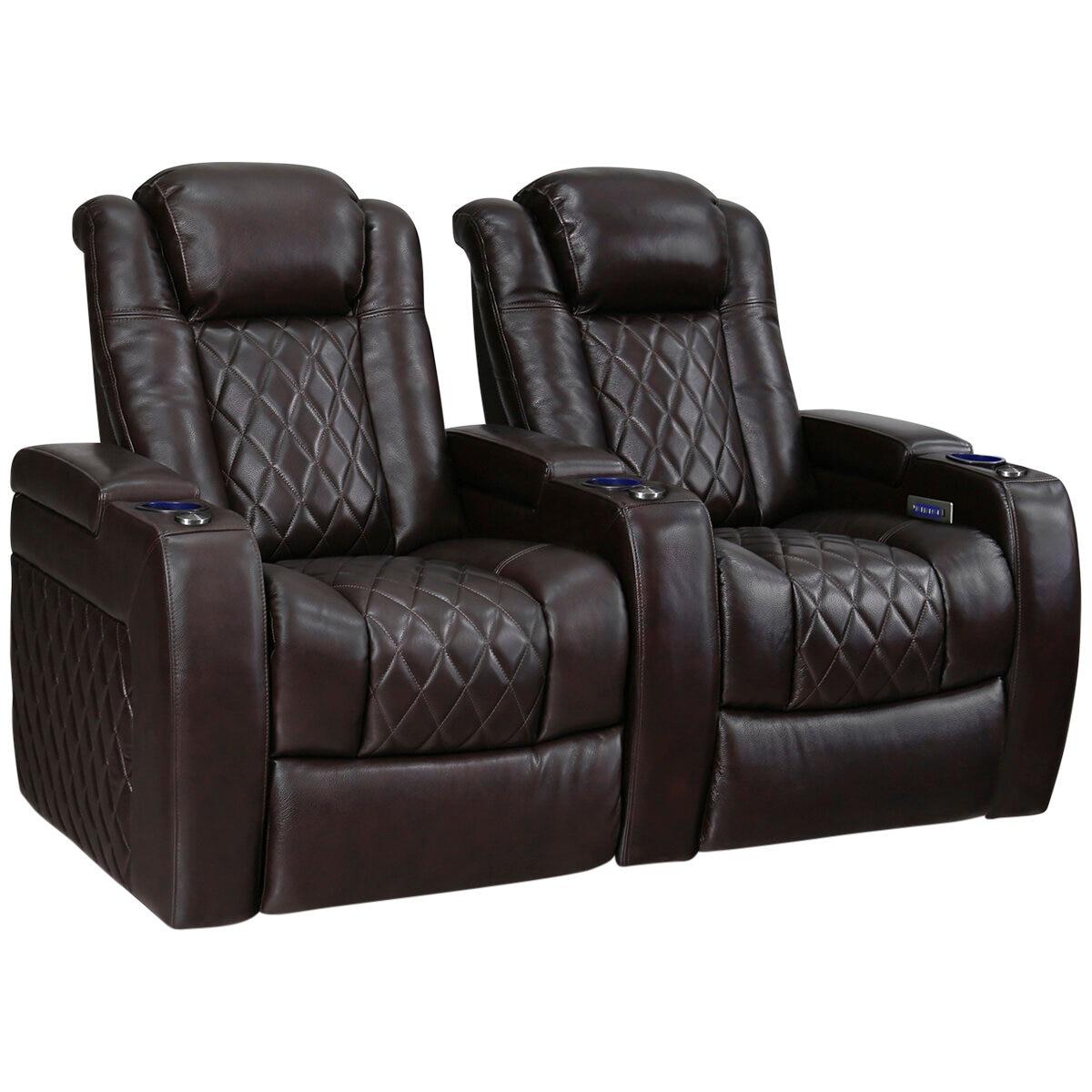 Valencia Home Theatre Tuscany Edition 2 Seater Black