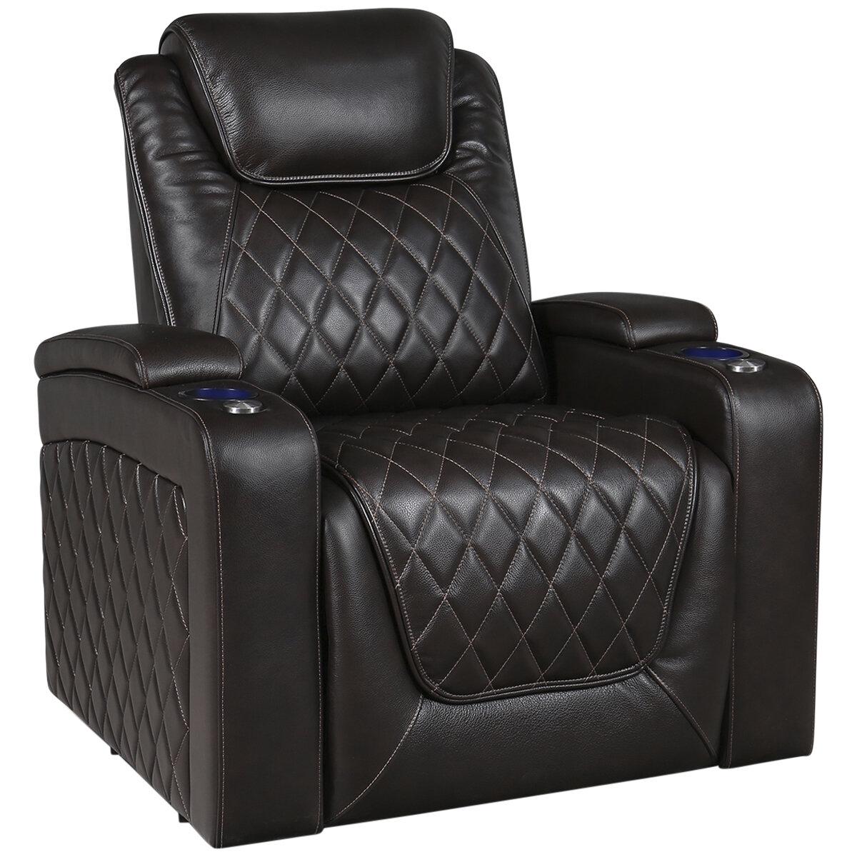 Valencia Home Theatre Oslo Edition 1 Seater Black