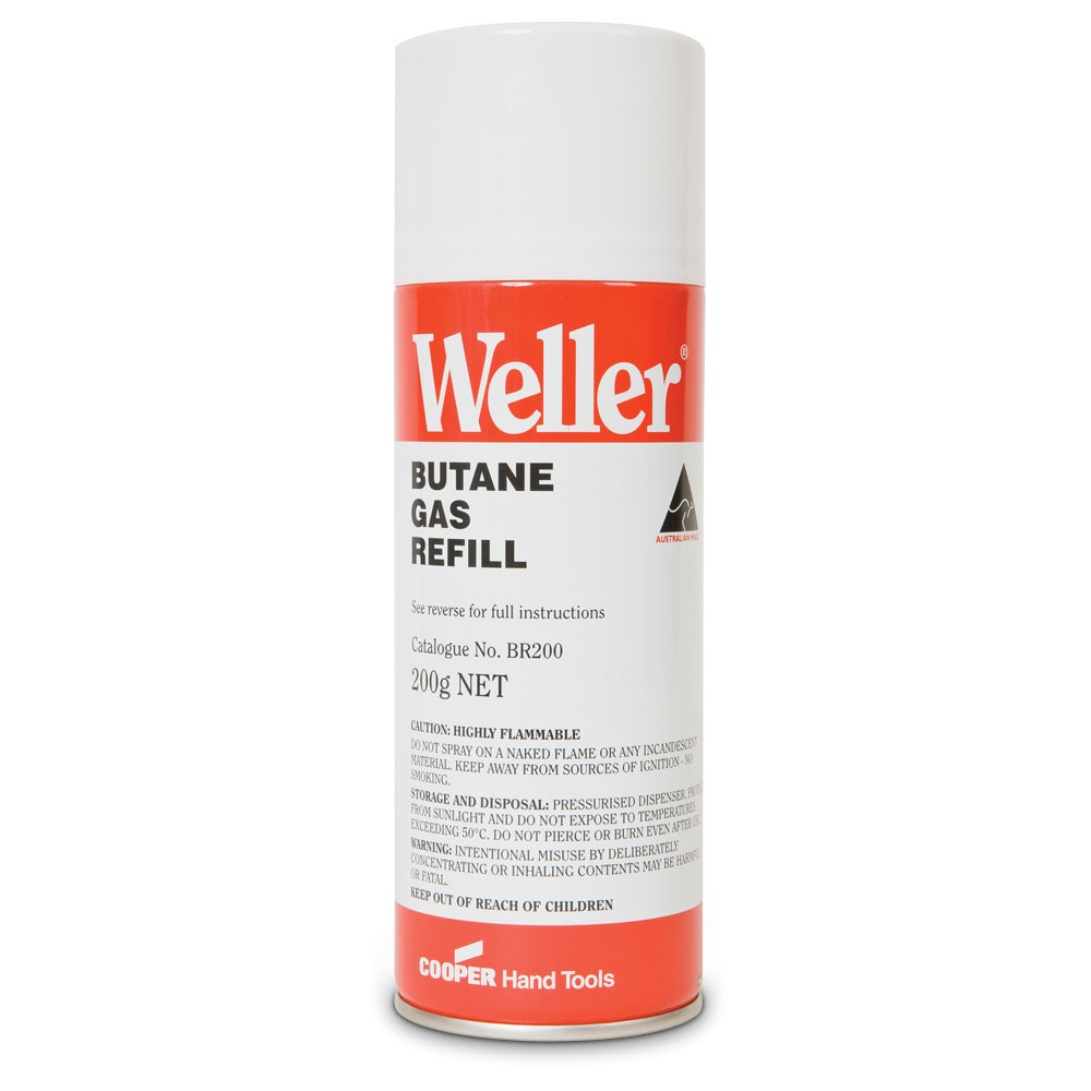 WELLER 200g Gas Butane Suit Pyropen-Portasol BR200