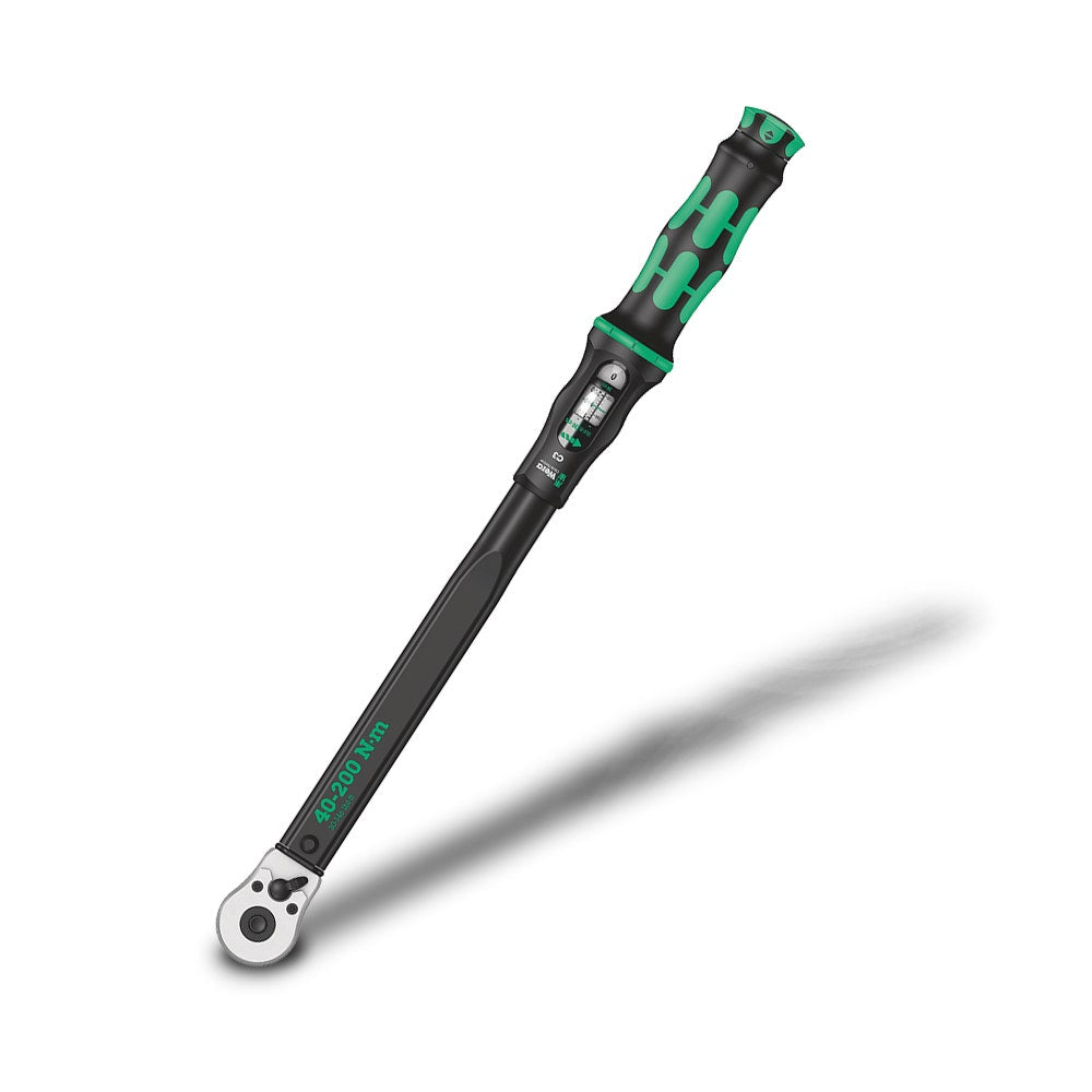 WERA Click-Torque C 3 torque Wrench w Reversible Ratchet 40-200 Nm WER075622