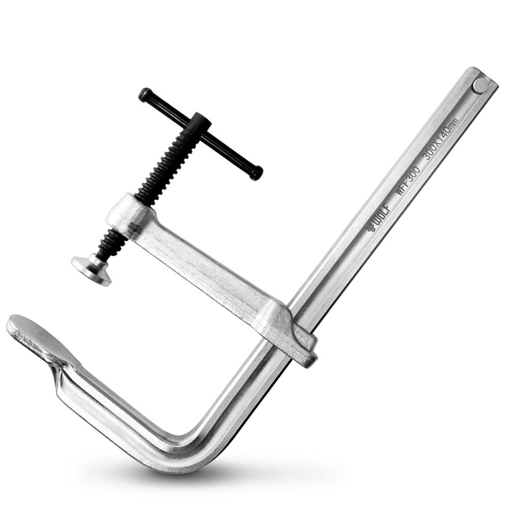 WOLF 300x140mm Drop Forged F Clamp Promo 66894P