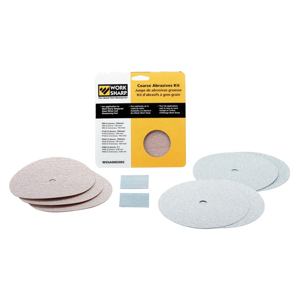 WORK SHARP 2000 and 3000 Coarse Abrasive Kit - 9 Piece WSSA0002005