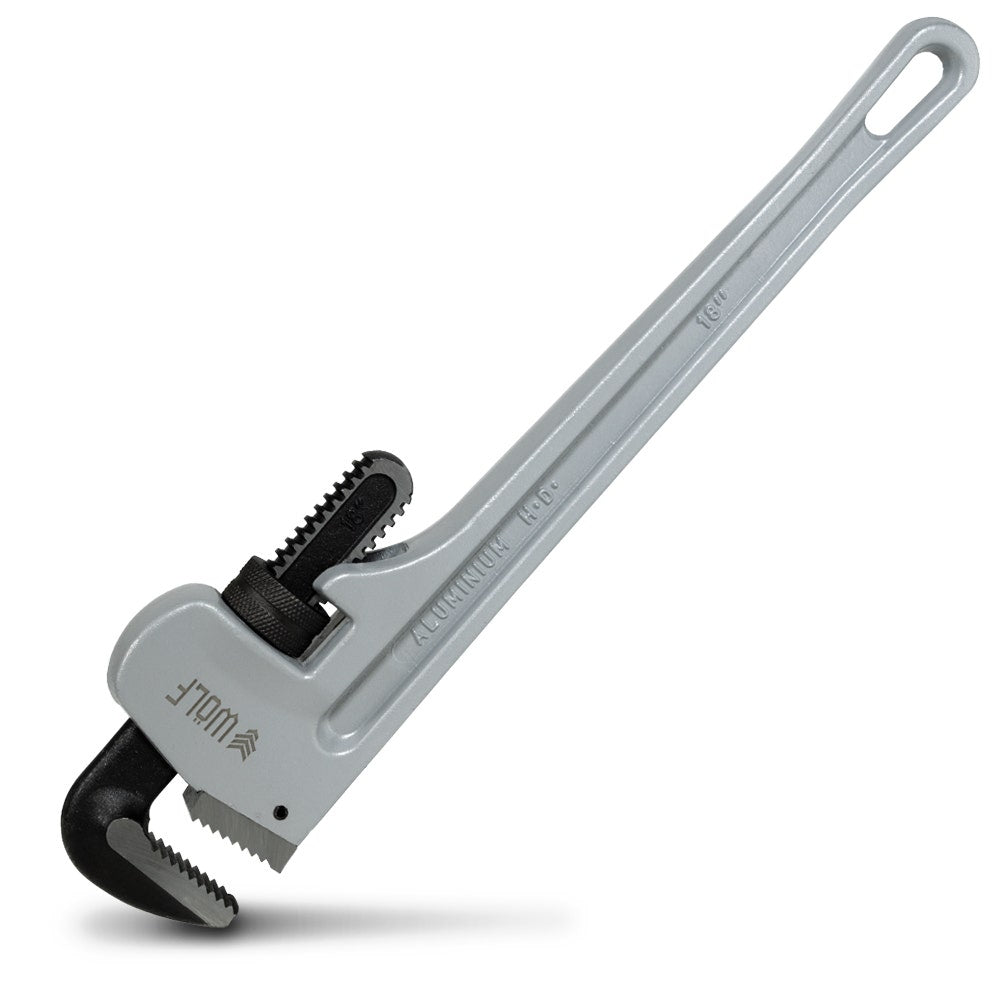 WoLF 450mm Aluminium Pipe Wrench WPA450