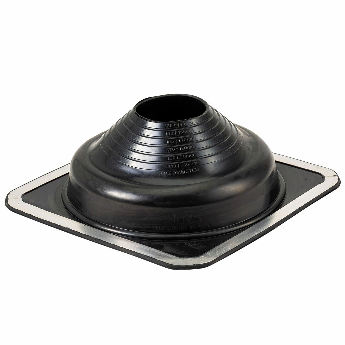 DEKS Dektite Premium Roof Flashing - 125-230mm - Black
