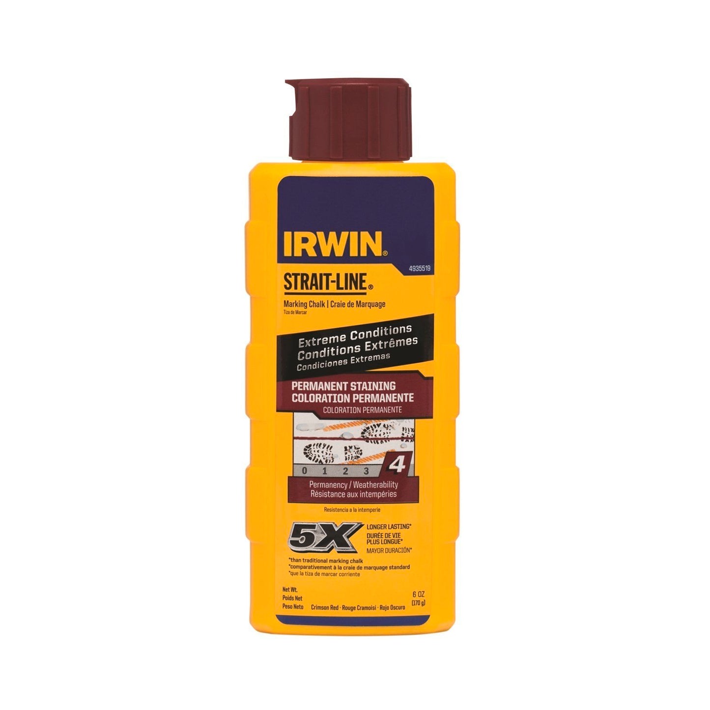 Irwin Strait Line Marking Chalk - 6oz