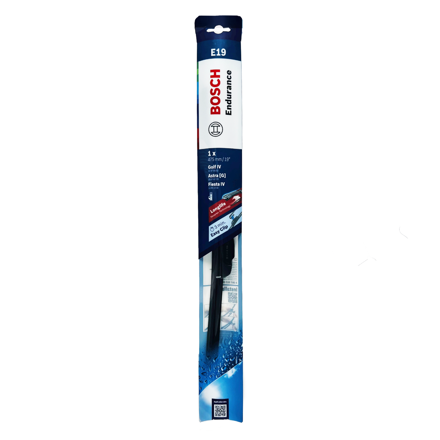 Bosch Flat Endurance Wiper Blade - 19" - 475mm