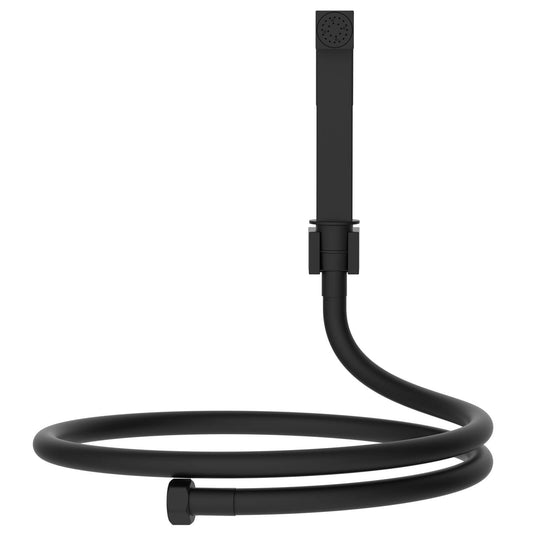Evekare Square Bidet Spray with Holder - 1.2m - Matte Black