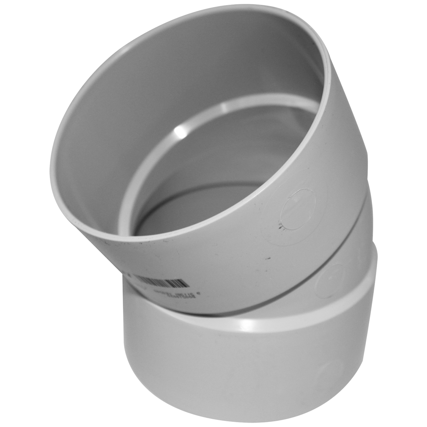 Holman 50mm PVC DWV Plain Bend - 45 Degree
