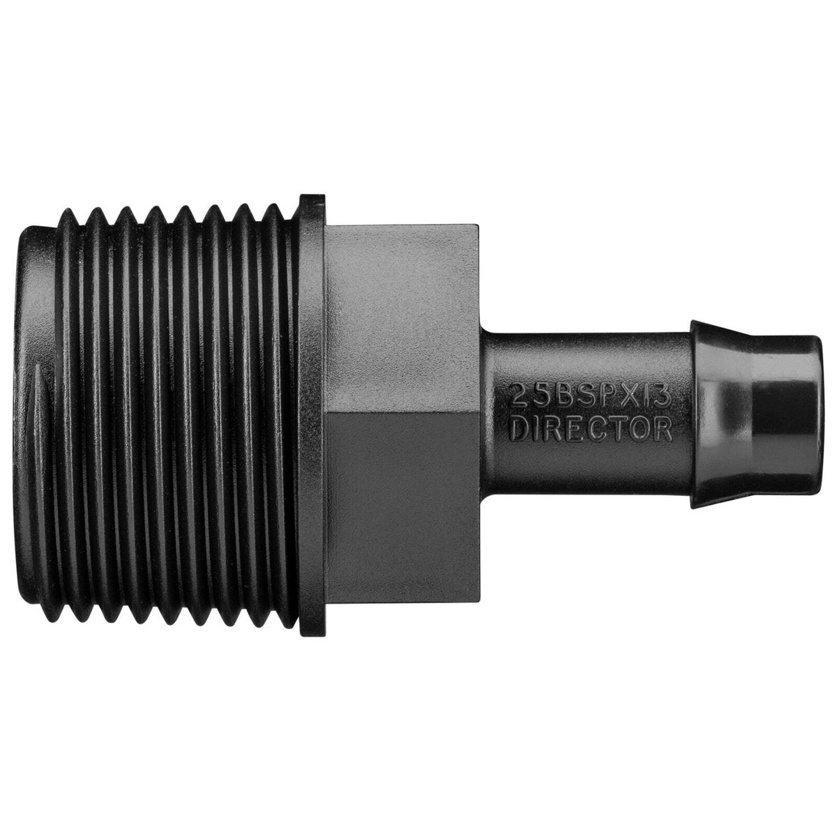 Toro 13mm Tail x 25mm BSP Male Director - Polypropylene - Durable