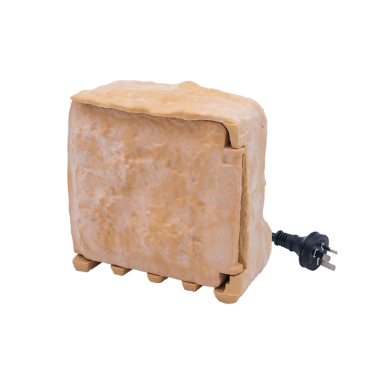 Click Power Garden Socket Stone - 4 x 10A Outlets with Cover