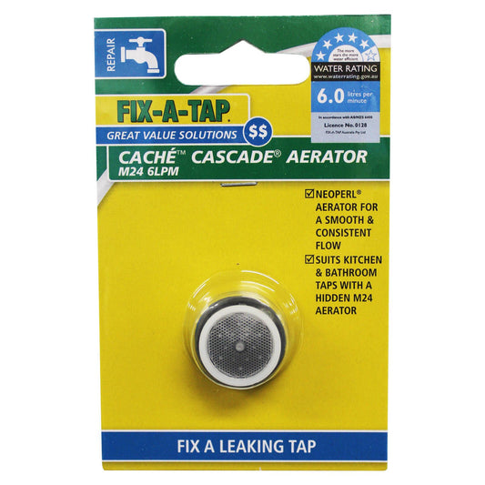 Fix a Tap M24 Caché Cascade Aerator - 6L/min